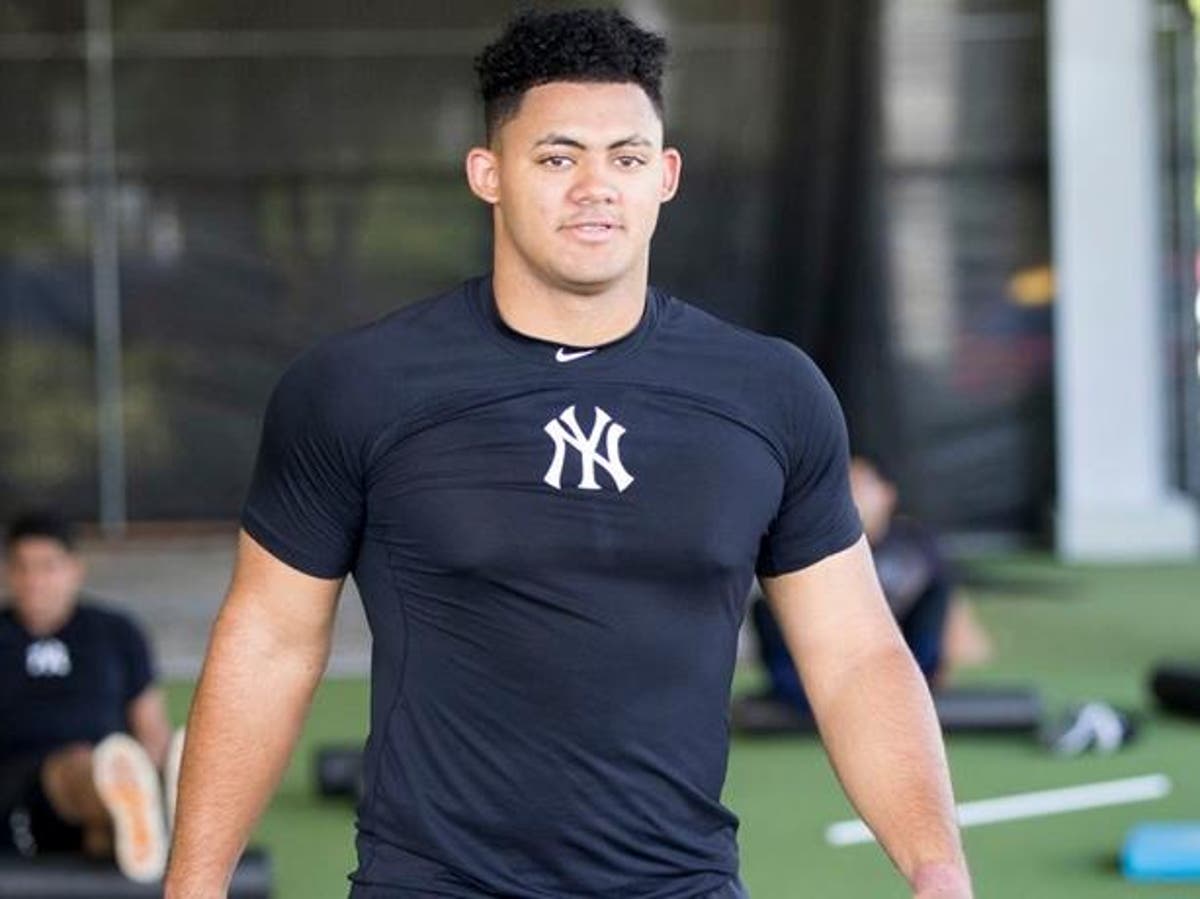 Jasson Domínguez listo para el minicampamento de los Yankees