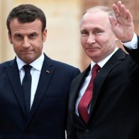 Macron propone a Putin "nuevos mecanismos de seguridad" para Europa