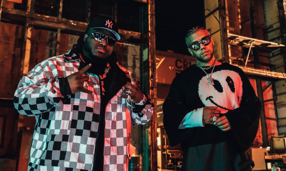 Sech y Jhay Cortez juntos en el Urban Flow 2022 de Punta Cana