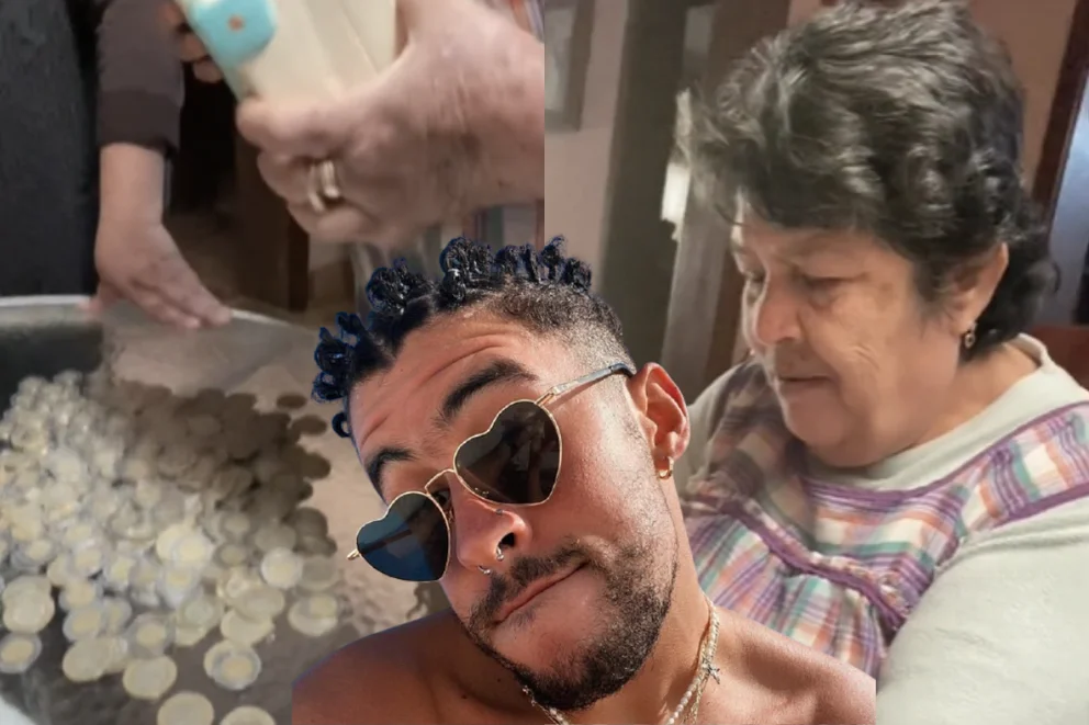 Abuelita regala a su nieta todos sus ahorros para que vaya al concierto de Bad Bunny