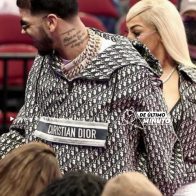 ¡Para los que dudaban! Anuel llega con Yailin a Juego de Estrellas de la NBA