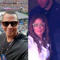 ¿La superó? Jennifer Lopez, Ben Affleck y A-Rod coinciden en el Super Bowl