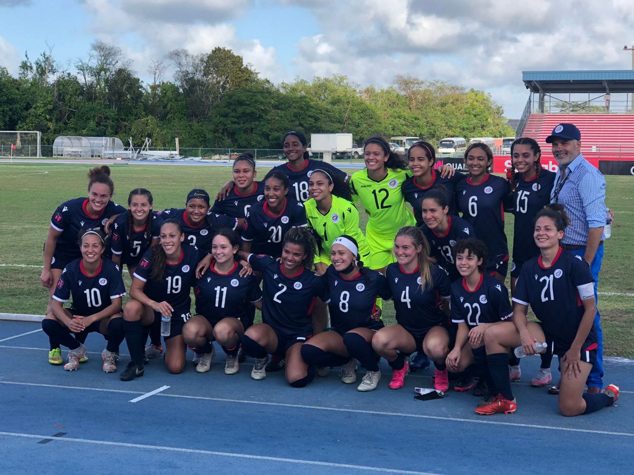 República Dominicana logra segundo triunfo en la Clasificatoria Femenina de CONCACAF