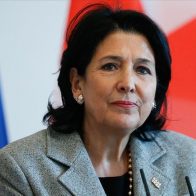Putin "ha dado a luz a la potencia Europa", dice la presidenta de Georgia