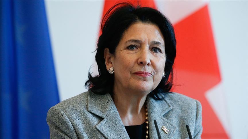 Putin "ha dado a luz a la potencia Europa", dice la presidenta de Georgia