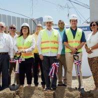 Dan primer palazo para construcción de centro de salud en La Joya de Santiago