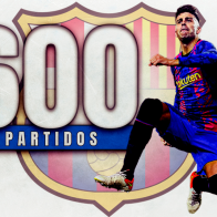 Piqué cumple 600 partidos como futbolista del Barcelona