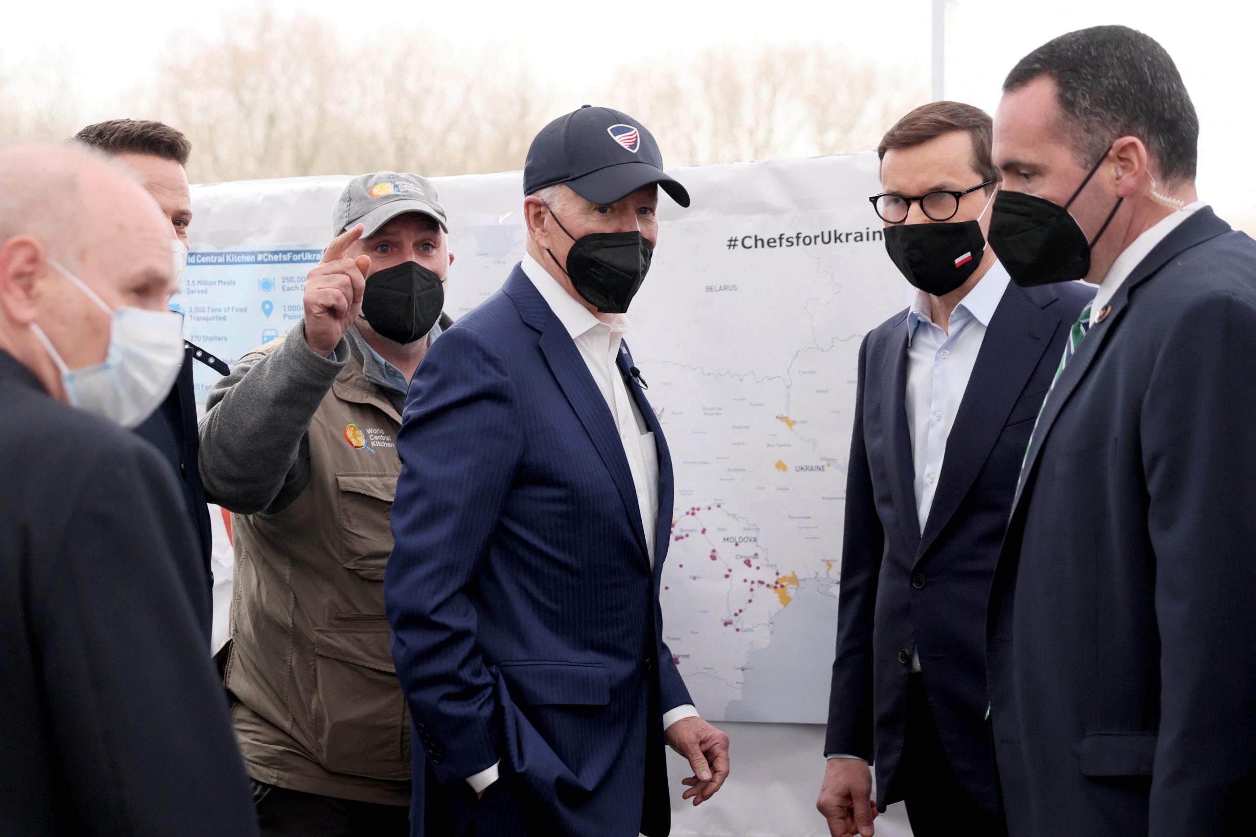 Biden llama a Putin "carnicero" tras su encuentro con refugiados ucranianos