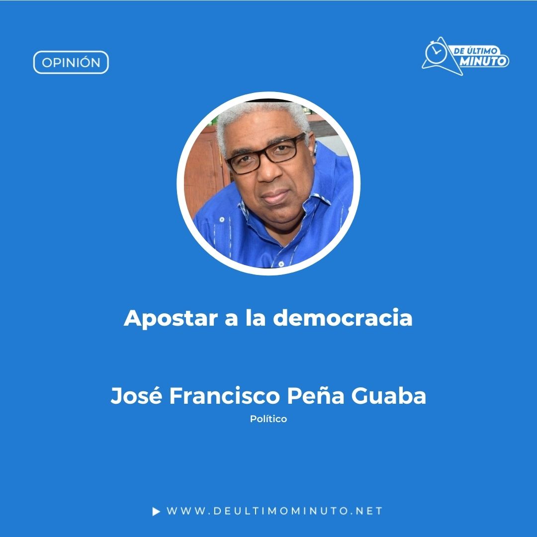 Apostar a la democracia