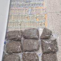 Ocupan 9 paquetes de presunta marihuana y 25,100 dólares a una mujer en SDE
