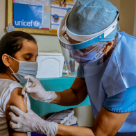 Salud Pública realiza jornada nacional de vacunación infantil contra el COVID-19