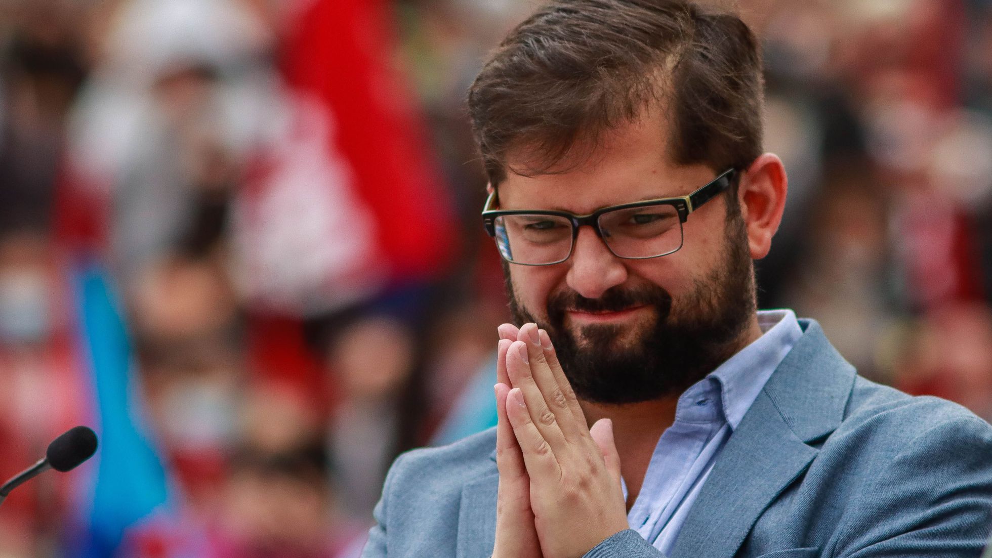 Boric: "Sin redistribución de riqueza, no hay paz"
