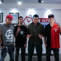 El grupo CNCO cuando visitó De Último Minuto