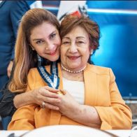 Hace diez días doña Rosa celebró sus 82 años junto a su familia