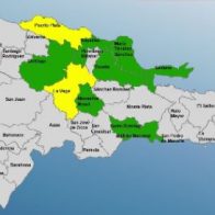 COE eleva a nueve las provincias en alertas meteorológicas por vaguada