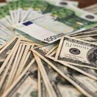 Tasa de cambio en dólares y euros
