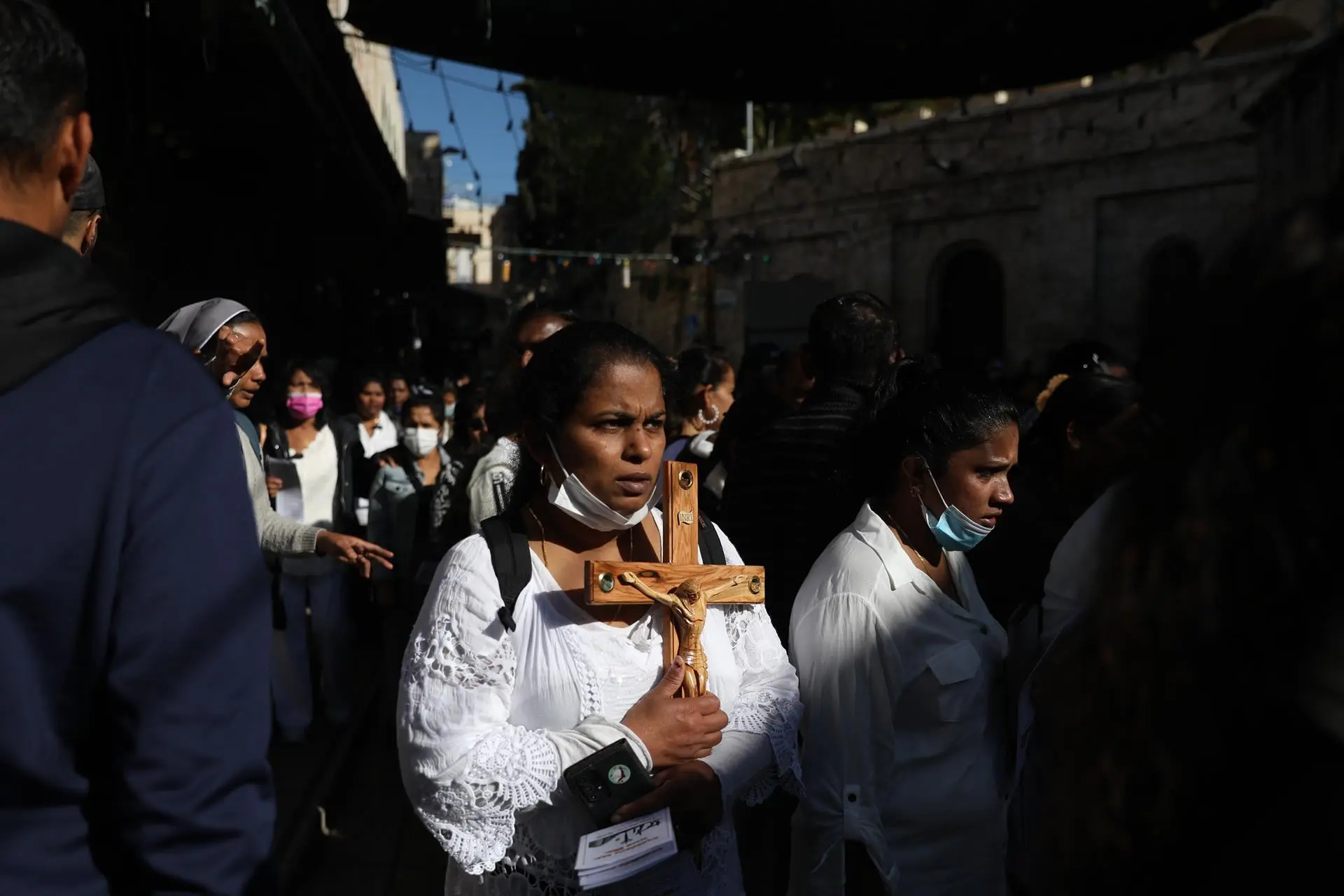 La violencia en Jerusalén mancha las celebraciones del Viernes Santo