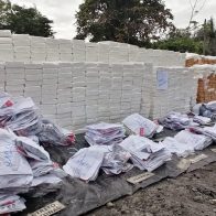 Procuraduría quema cargamento de más de 2,000 kilogramos de cocaína