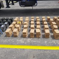 Detienen a 3 nicaragüenses con 166 kilos de cocaína