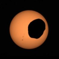 Así se ve el eclipse solar desde la superficie de Marte