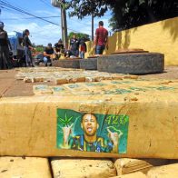 Incautan alijo de marihuana con fotos de Neymar en Paraguay