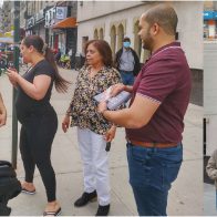 Dominicano aspirante al senado estatal en distrito 33 consolida apoyo de electores en el Alto Manhattan