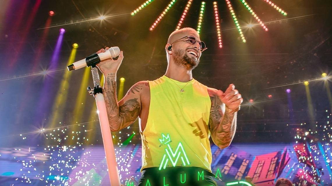 Maluma bate el récord de asistencia en su primer concierto en Madrid