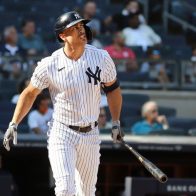Giancarlo Stanton conecta su cuadrangular 350 en Grandes Ligas