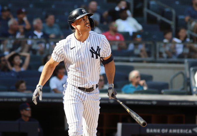 Giancarlo Stanton conecta su cuadrangular 350 en Grandes Ligas