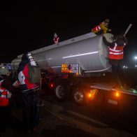 Varios detenidos en protestas en terminales de petróleo del Reino Unido