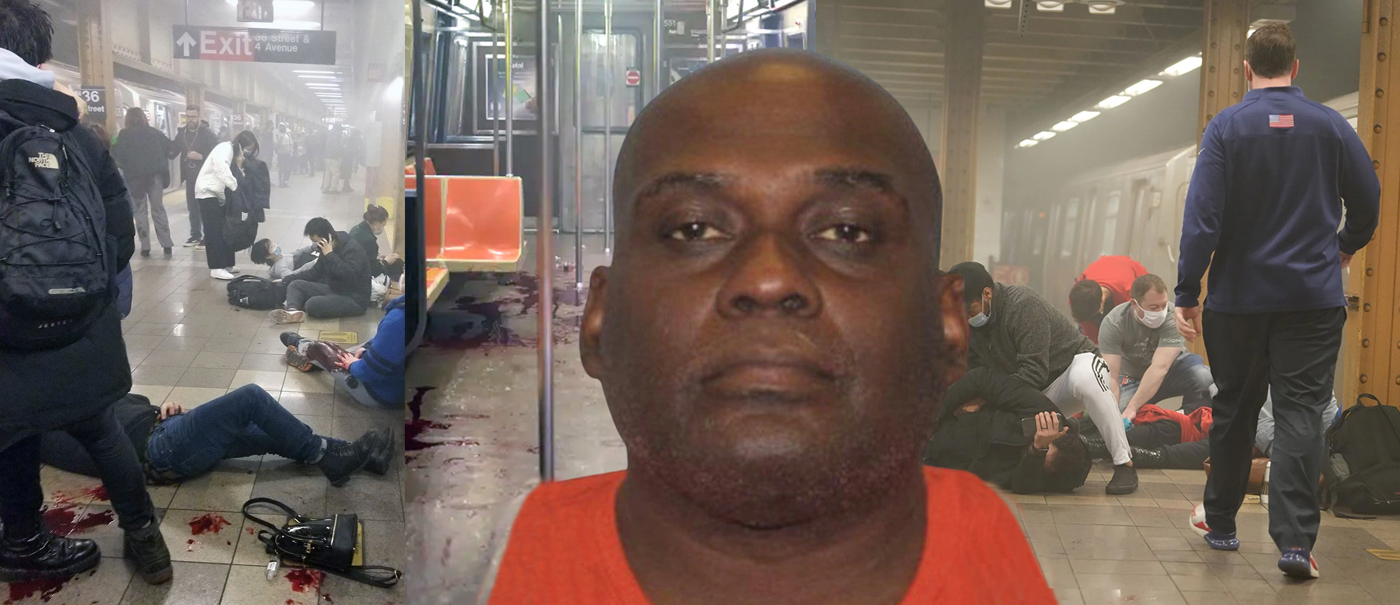 Sospechoso de ataque en tren de Brooklyn se auto describió lleno de odio, ira y amargura en amenazas a través de youtube