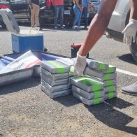 Incautan 38 paquetes de cocaína en SDE