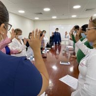Juramentan Comité de Medicina Transfusional en Hospital Regional Infantil Arturo Grullón