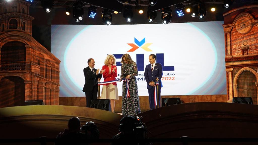 Inauguran la Feria Internacional del Libro Santo Domingo 2022