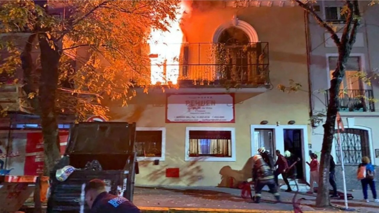 Tres ancianos mueren al incendiarse un geriátrico en Buenos Aires
