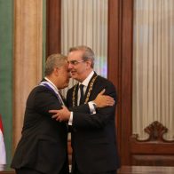 Abinader e Iván Duque firman acuerdos de cooperación
