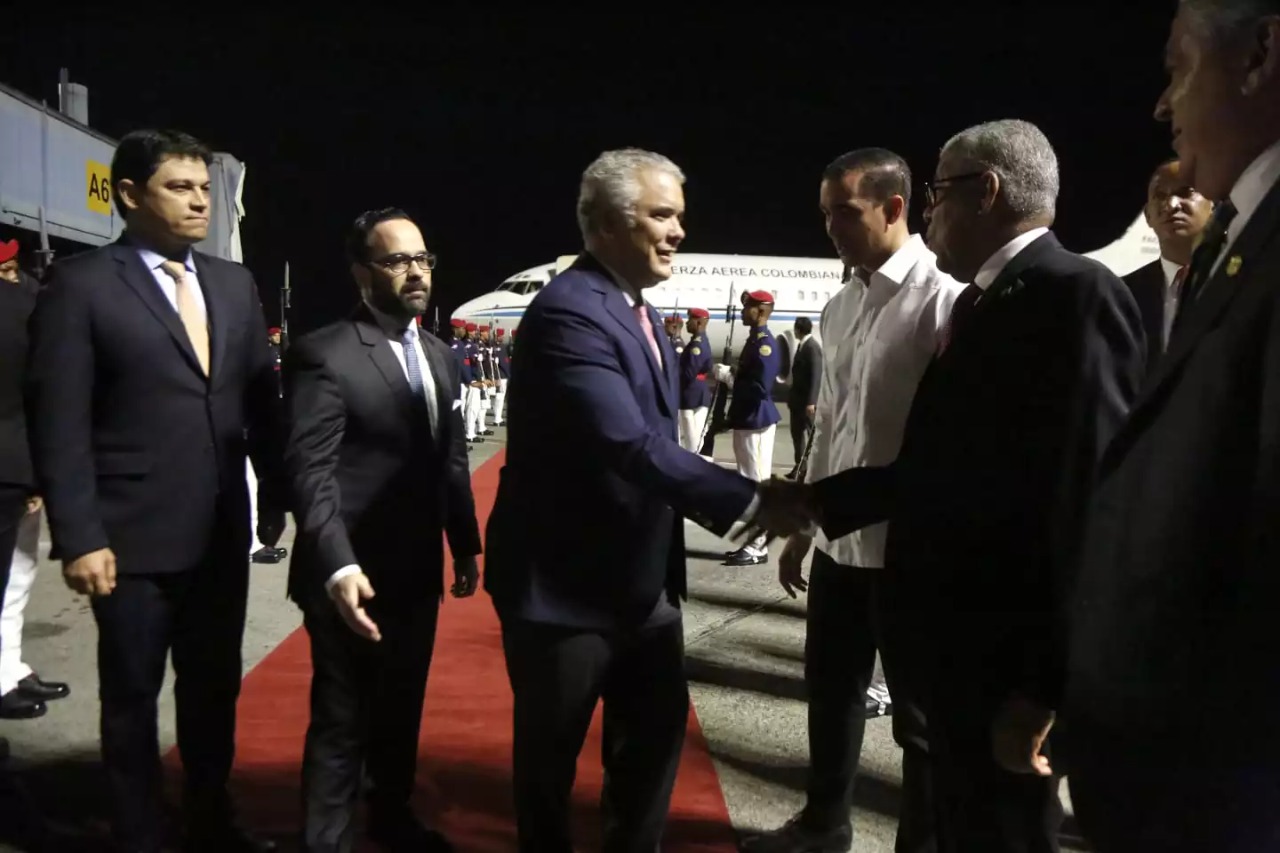 Duque y Abinader tratarán sobre comercio, cooperación policial y migración