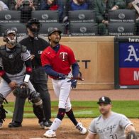 Buxton pega el jonrón de 'walk off' más largo que se haya registrado