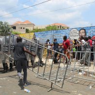 Migrantes procedentes de África y Haití se “van a la pedra” en sur de México