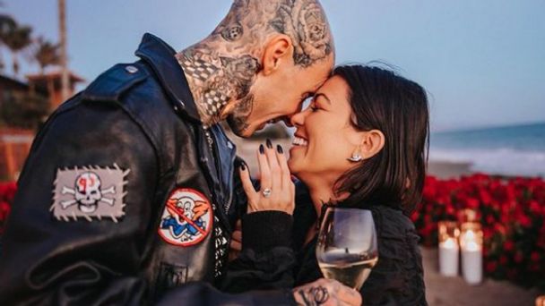 Kourtney Kardashian se casa en secreto con Travis Barker en Las Vegas