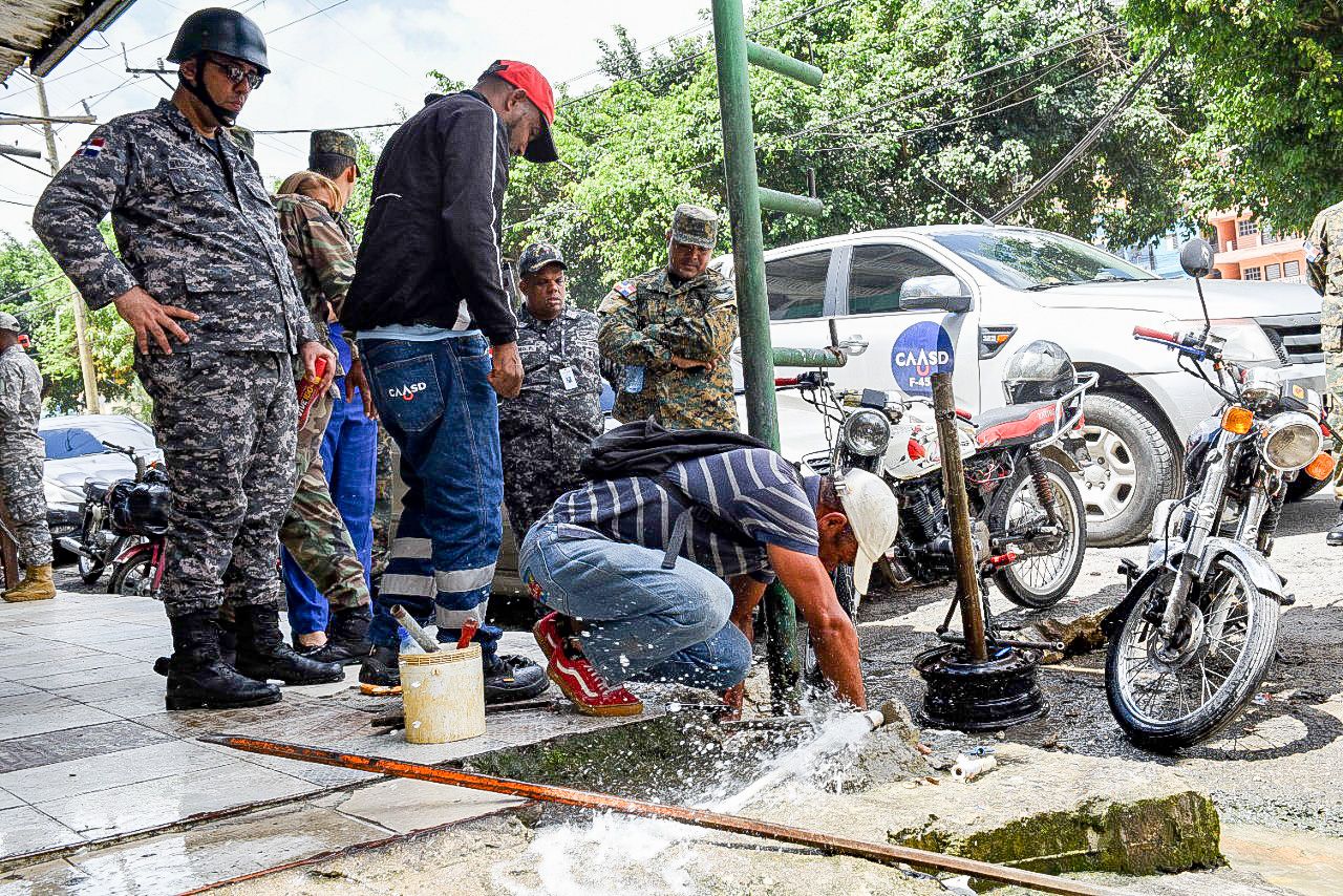 CAASD elimina lavaderos improvisados