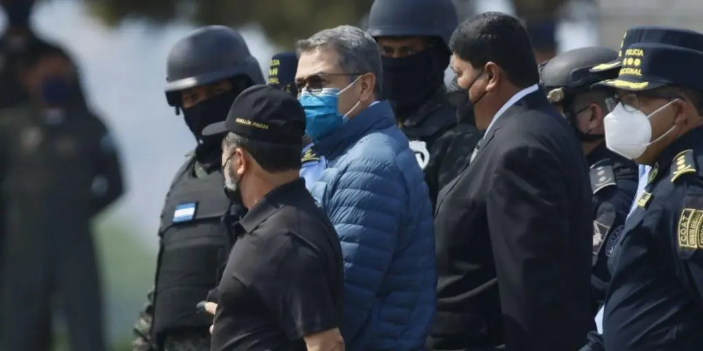 Expresidente de Honduras será presentado mañana ante un juez en Nueva York