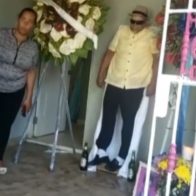 ¡Su última voluntad! Velan hombre parado en Loma de Cabrera