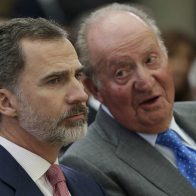 Felipe VI y su padre charlan de manera "amplia" sobre la familia y su marcha