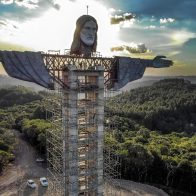 Construyen en Brasil el Cristo más alto del mundo; podrían inaugurarlo en 2023