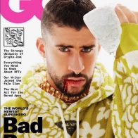 Bad Bunny posa para portada de la revista GQ