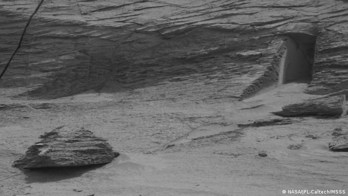 La NASA capta misteriosa "puerta" en Marte
