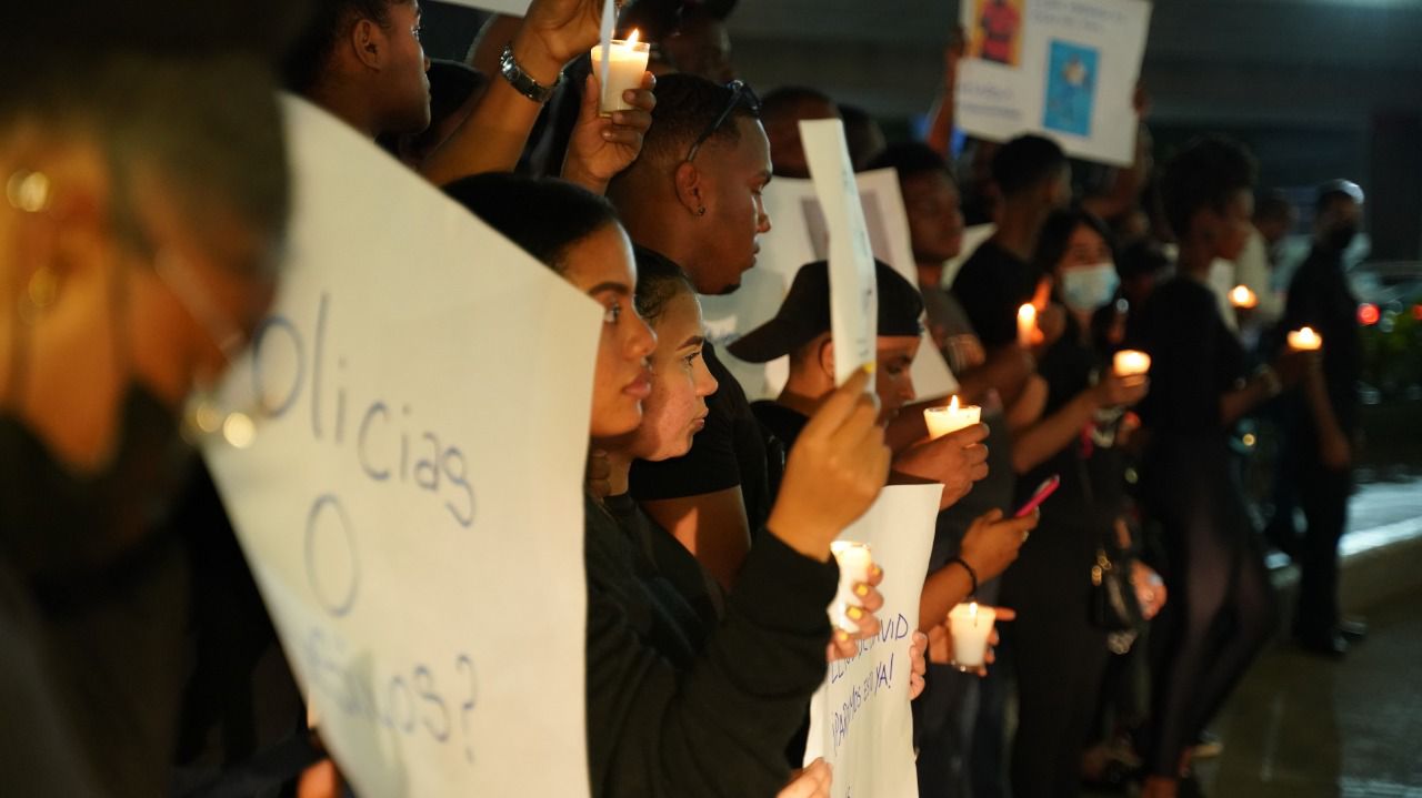 Protestan en justicia por homicidio de David de los Santos