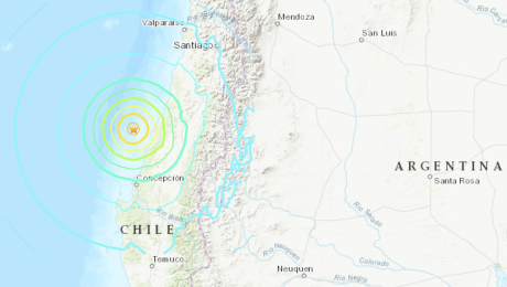 Un sismo de magnitud 6,8 sacude Argentina y Chile