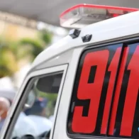 Ladrones simulan accidente y asaltan personal del 911